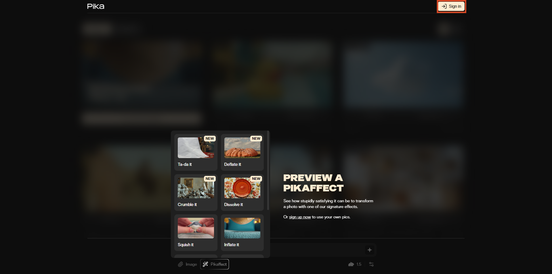 피카아트 사용법, 이미지로 동영상 만들기1